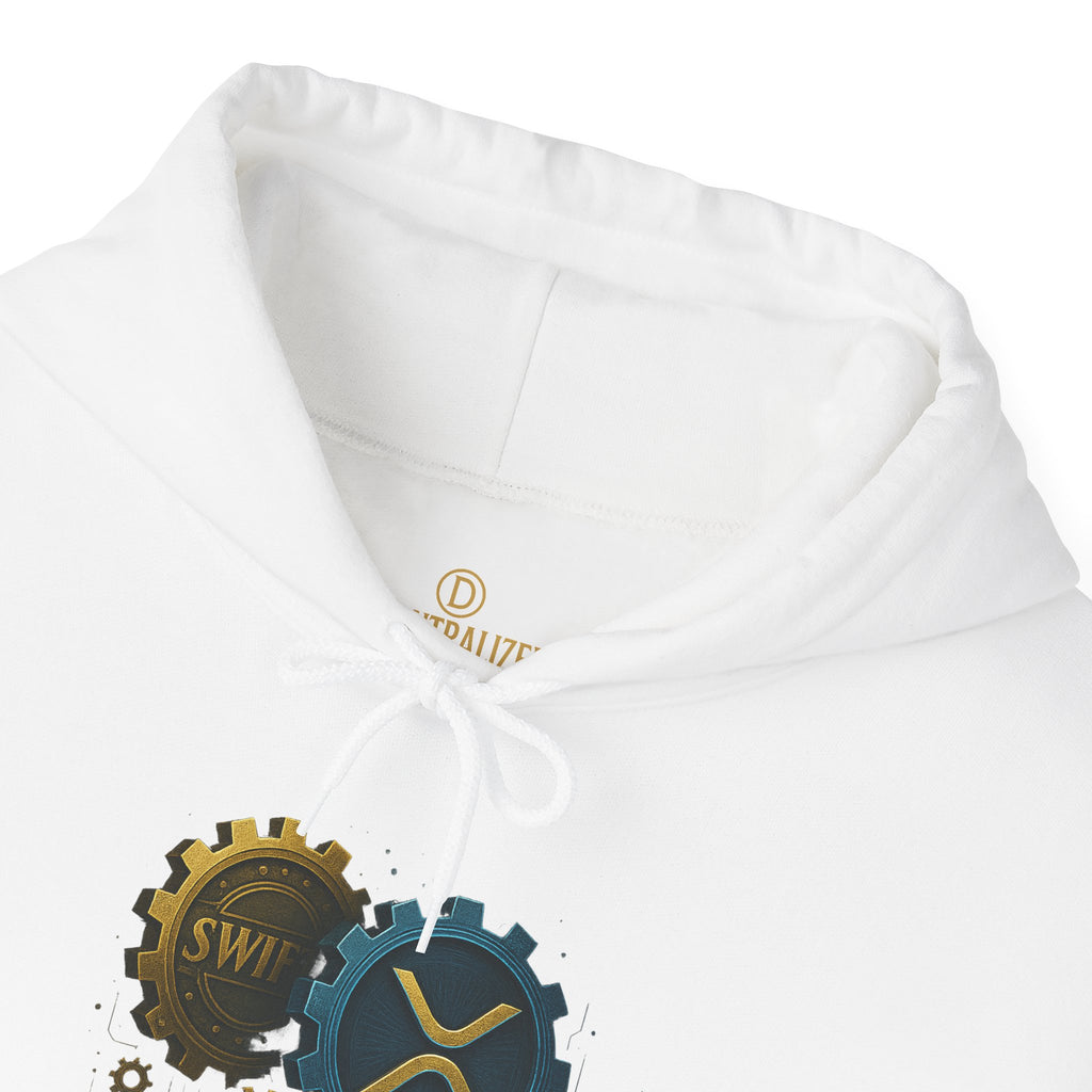 Merge of Money Hoodie — Financial Gears Graphic Pullover