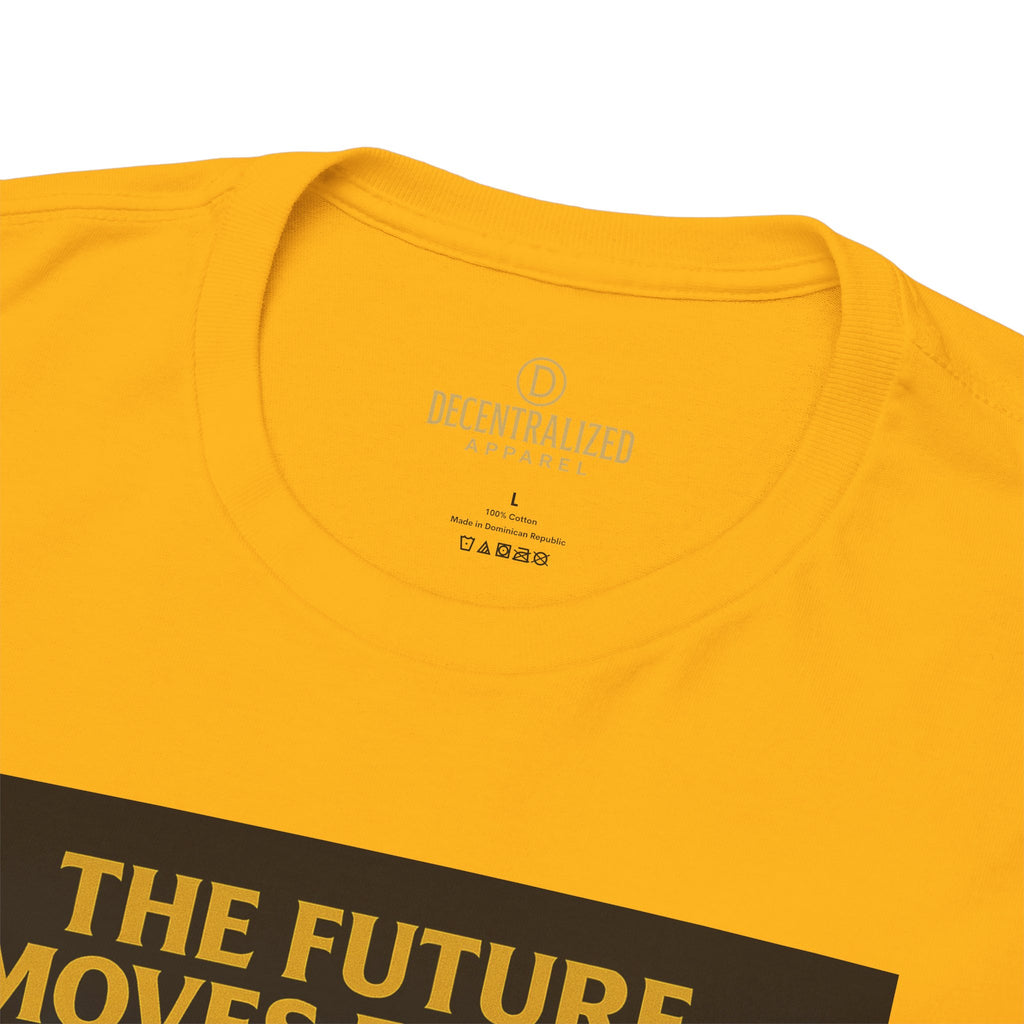 XRP Swift Crypto T-Shirt — “The Future Moves Faster” XRP Over Swift Tee