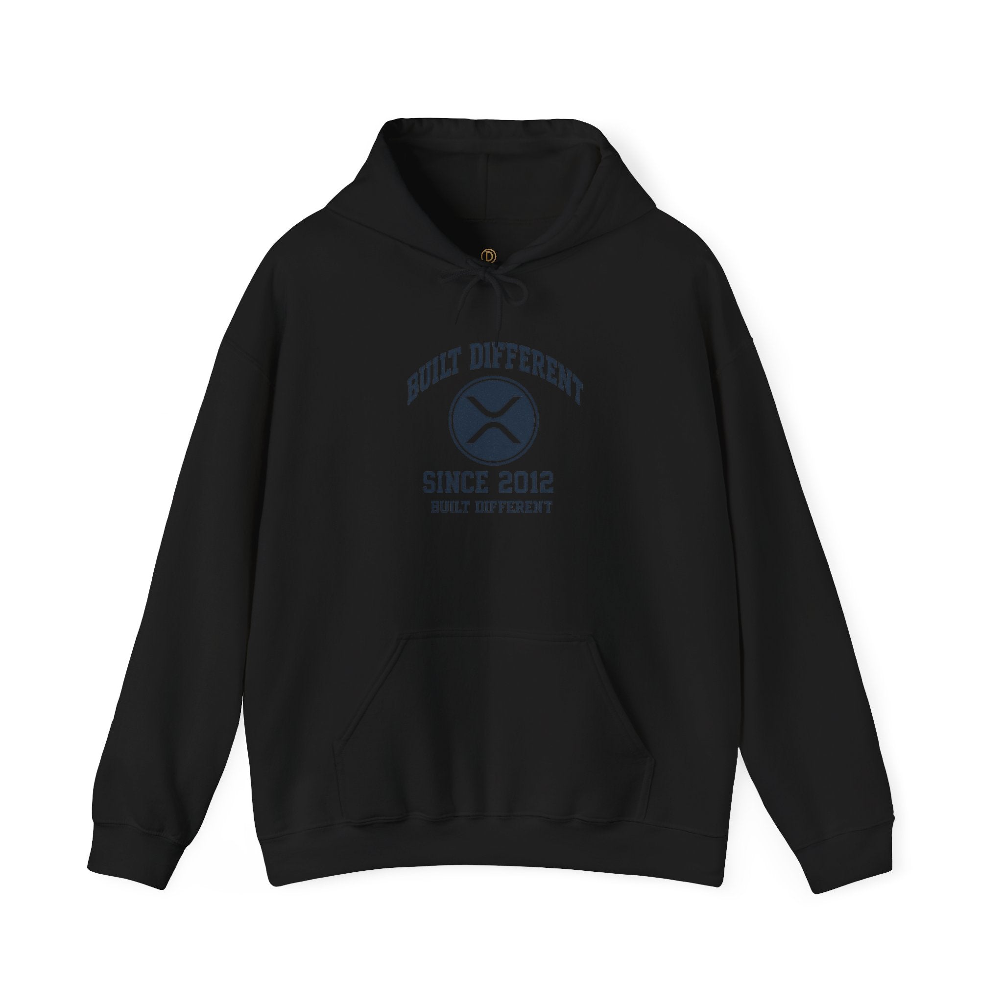 Built Different Hoodie - "Built Different Since 2012" Retro Logo Pullover