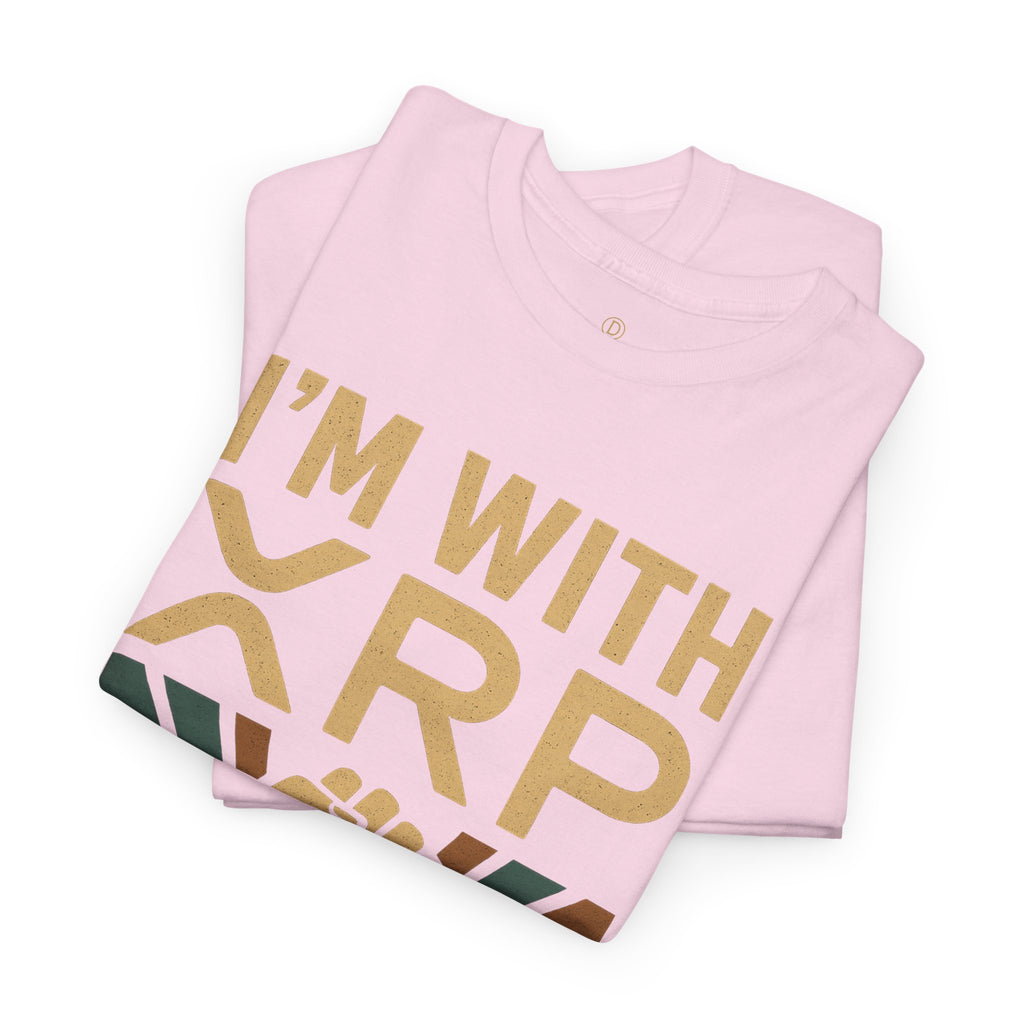 I'm With XRP Graphic Tee – Crypto Supporter Shirt