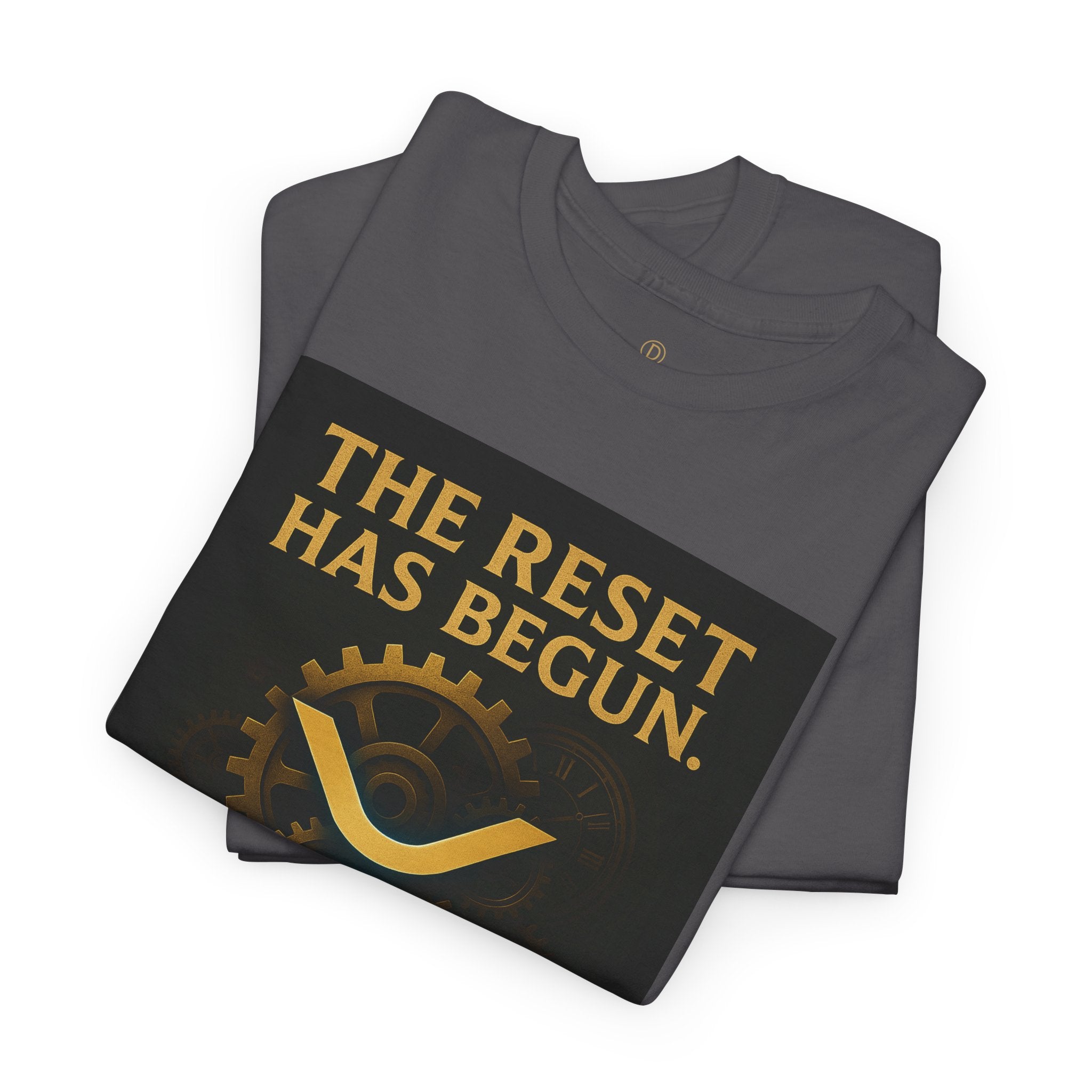 XRP Crypto Tee — "The Reset Has Begun" Bitcoin Alternative Shirt