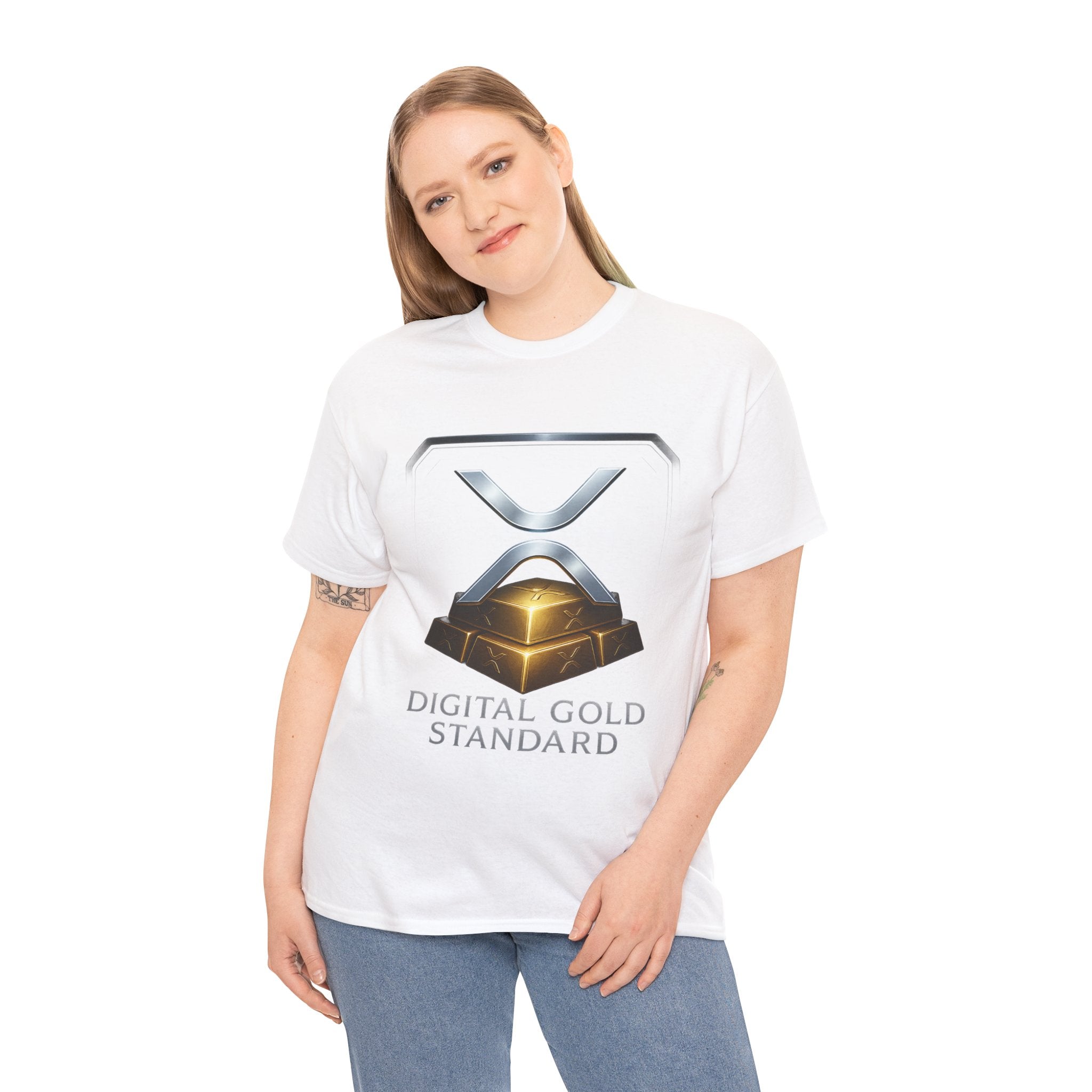 XRP 'Digital Gold Standard' Tee — Cryptocurrency Logo Shirt