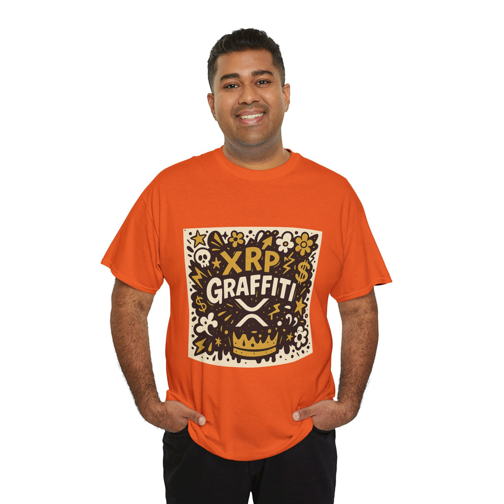 XRP Graffiti Tee — Crypto Street Art T-Shirt