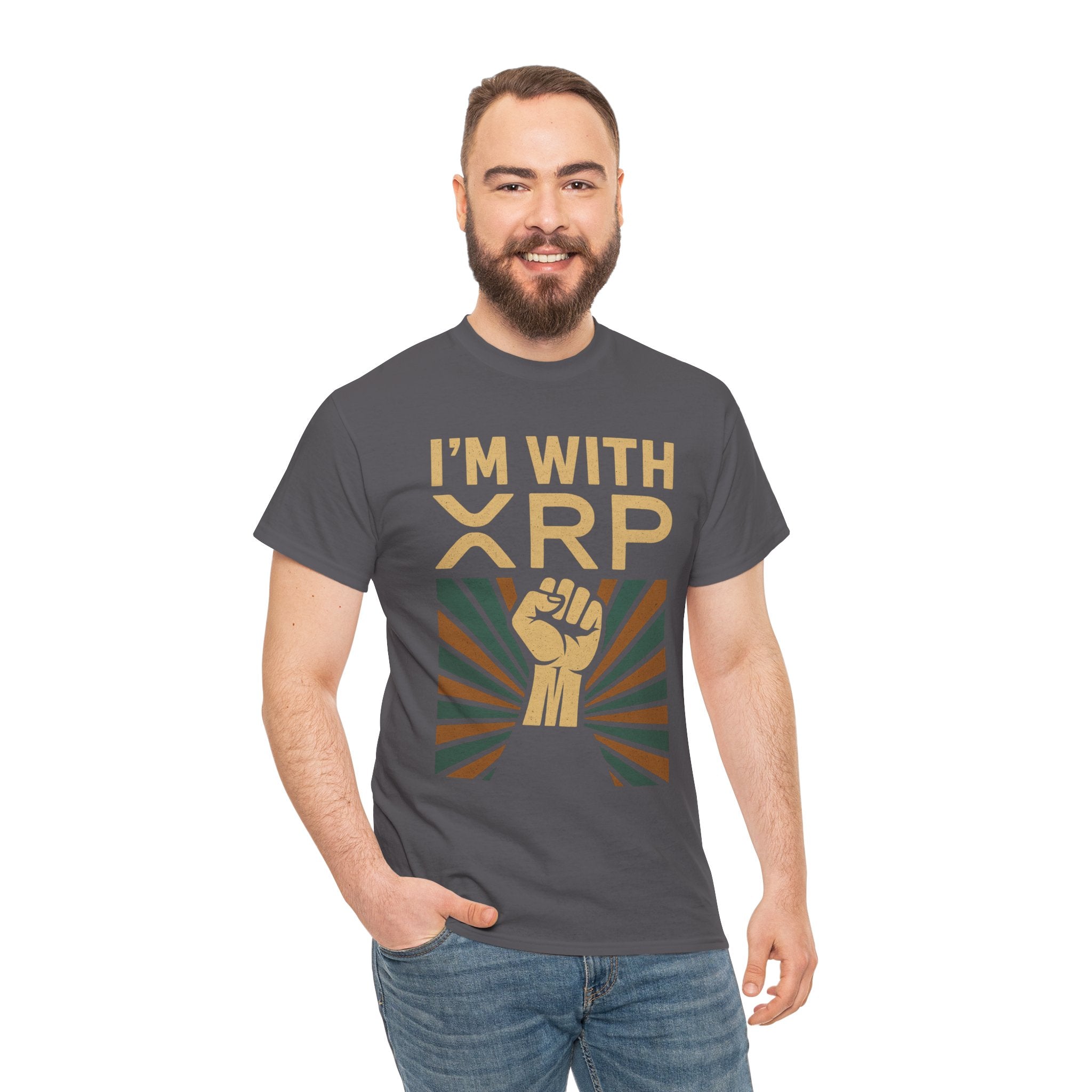 I'm With XRP Graphic Tee – Crypto Supporter Shirt