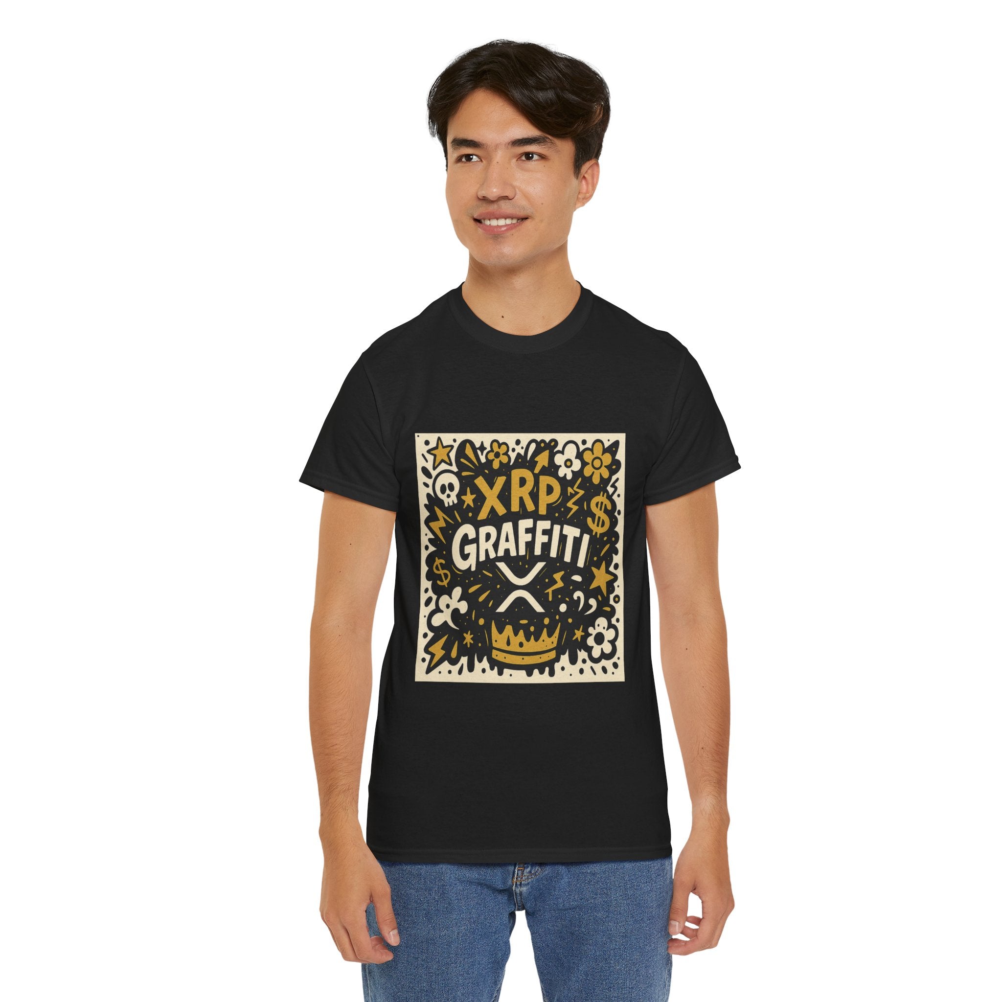 XRP Graffiti Tee — Crypto Street Art T-Shirt