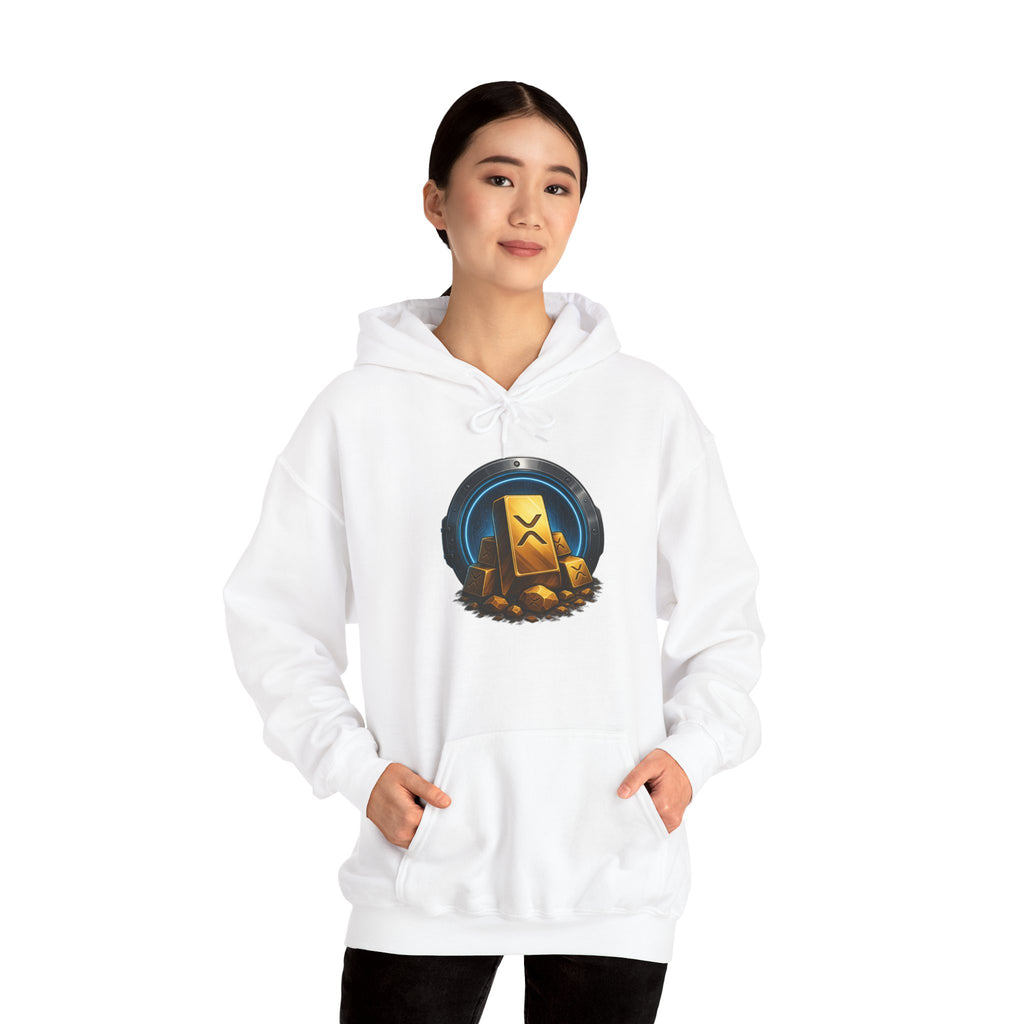 Gaming Treasure Hoodie — Gold Loot Chest Emblem