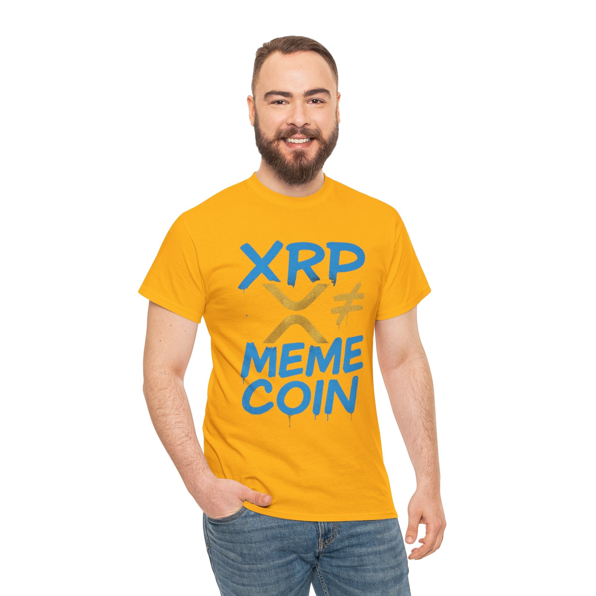 XRP ≠ Meme Coin T‑Shirt — Crypto Advocate Graphic Tee