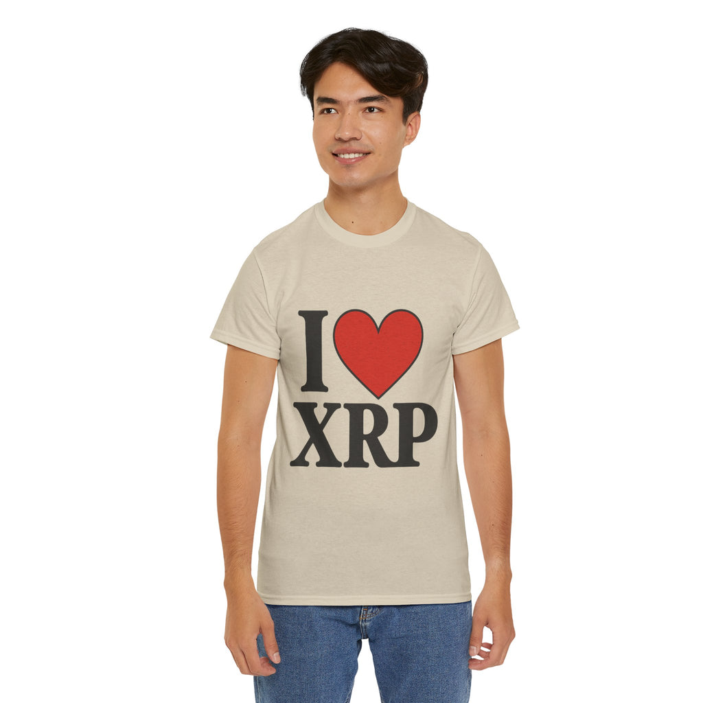 I  XRP T-Shirt — Crypto Enthusiast Ripple Tee