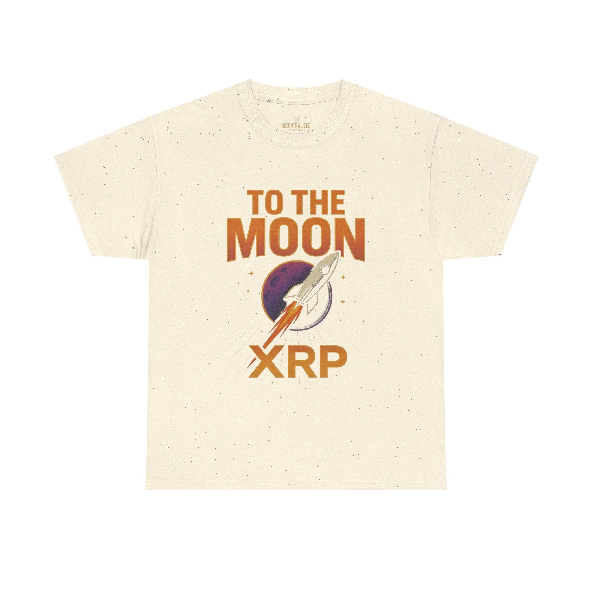 XRP To The Moon Tee — Cryptocurrency Investor Rocket Shirt