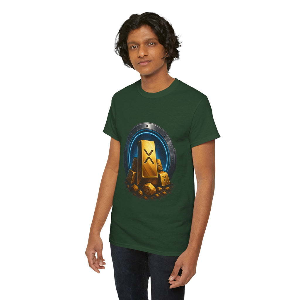 Crypto Gold Bars T-Shirt — Ripple (XRP) Stack Graphic Tee
