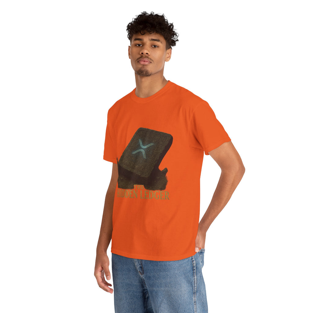 T-Shirt — "The Hidden Ledger" Crypto XRP Wallet Graphic Tee