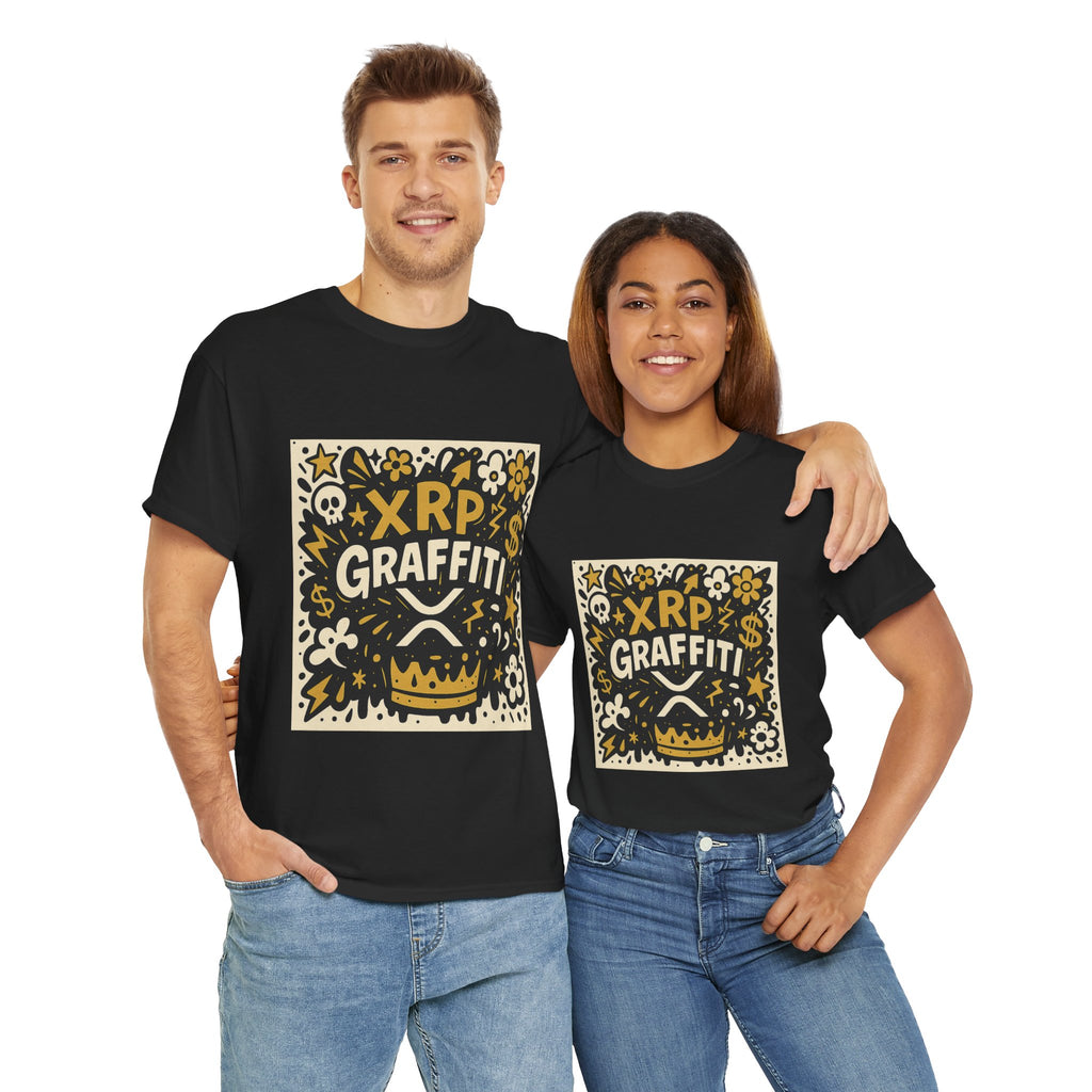 XRP Graffiti Tee — Crypto Street Art T-Shirt