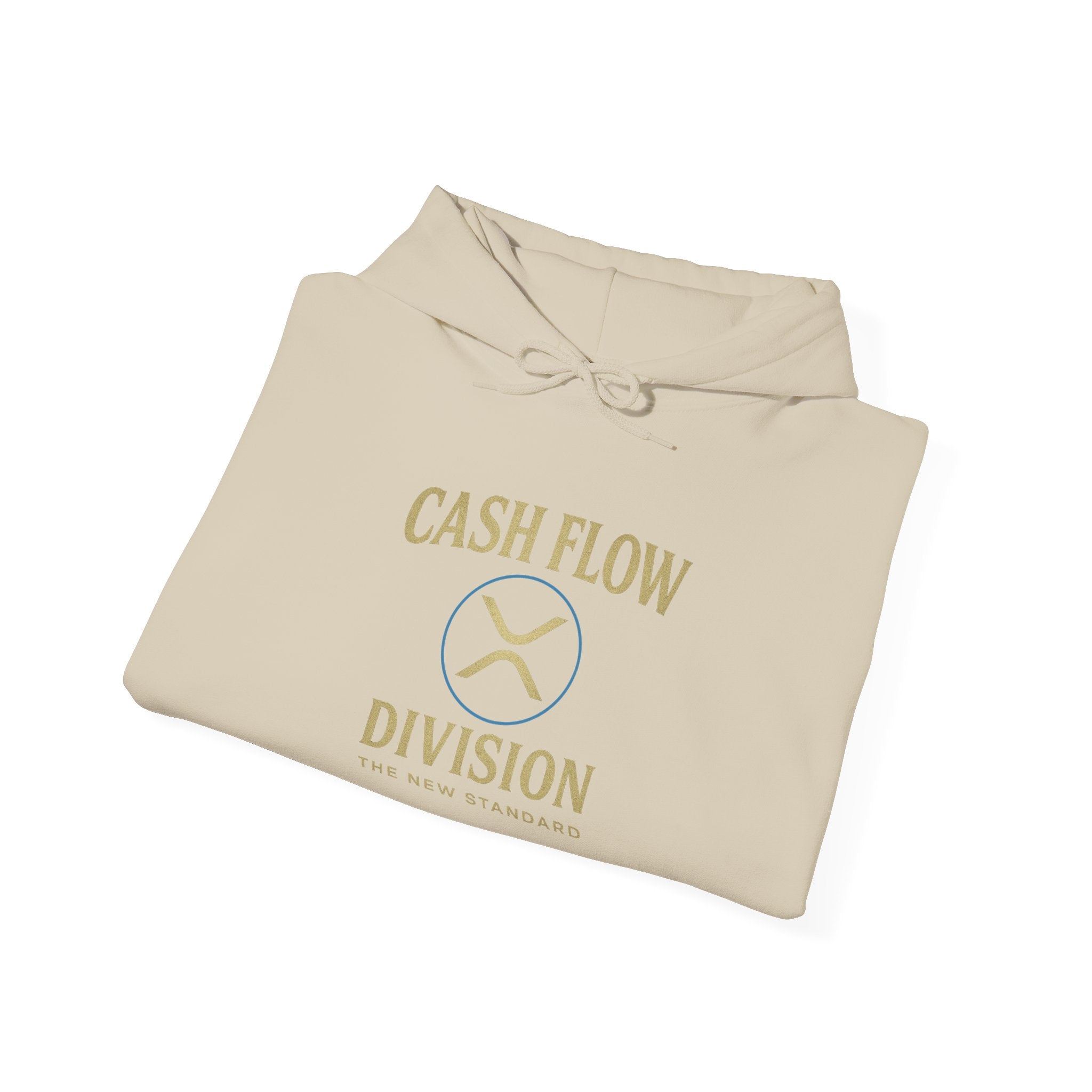 Cash Flow Division Hoodie — Minimalist Finance Logo Pullover