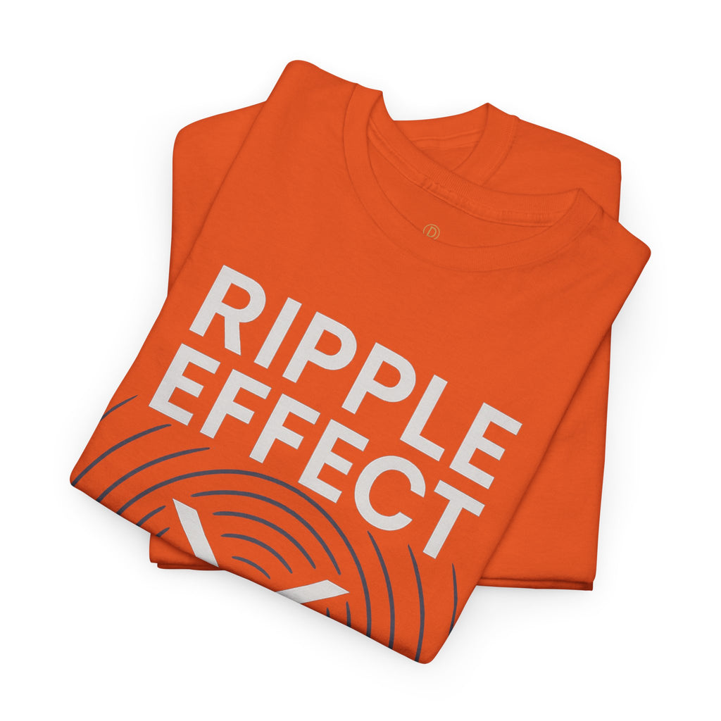 Ripple Effect XRP Tee — Minimal Cryptocurrency Logo T-Shirt