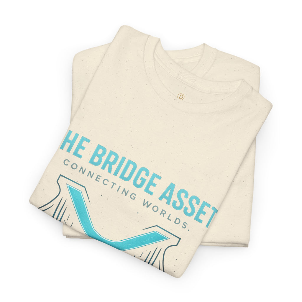 The Bridge Asset Tee – 'Connecting Worlds' Crypto Ripple X Logo T-Shirt