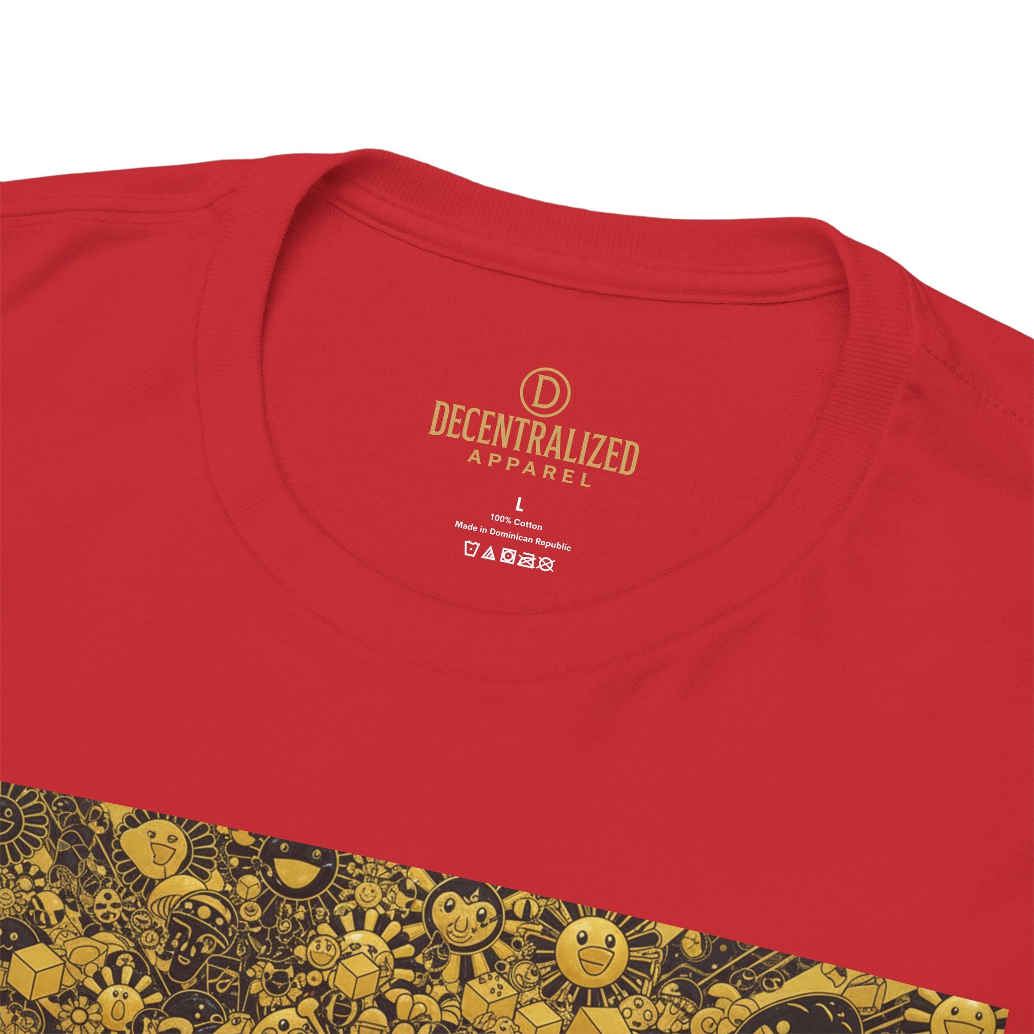 Sunflower Burst T‑Shirt — Golden Sunflower Pattern Tee
