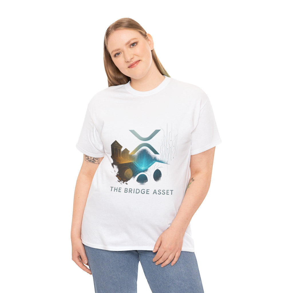 Ripple XRP Crypto Tee — 'The Bridge Asset' Logo T-Shirt