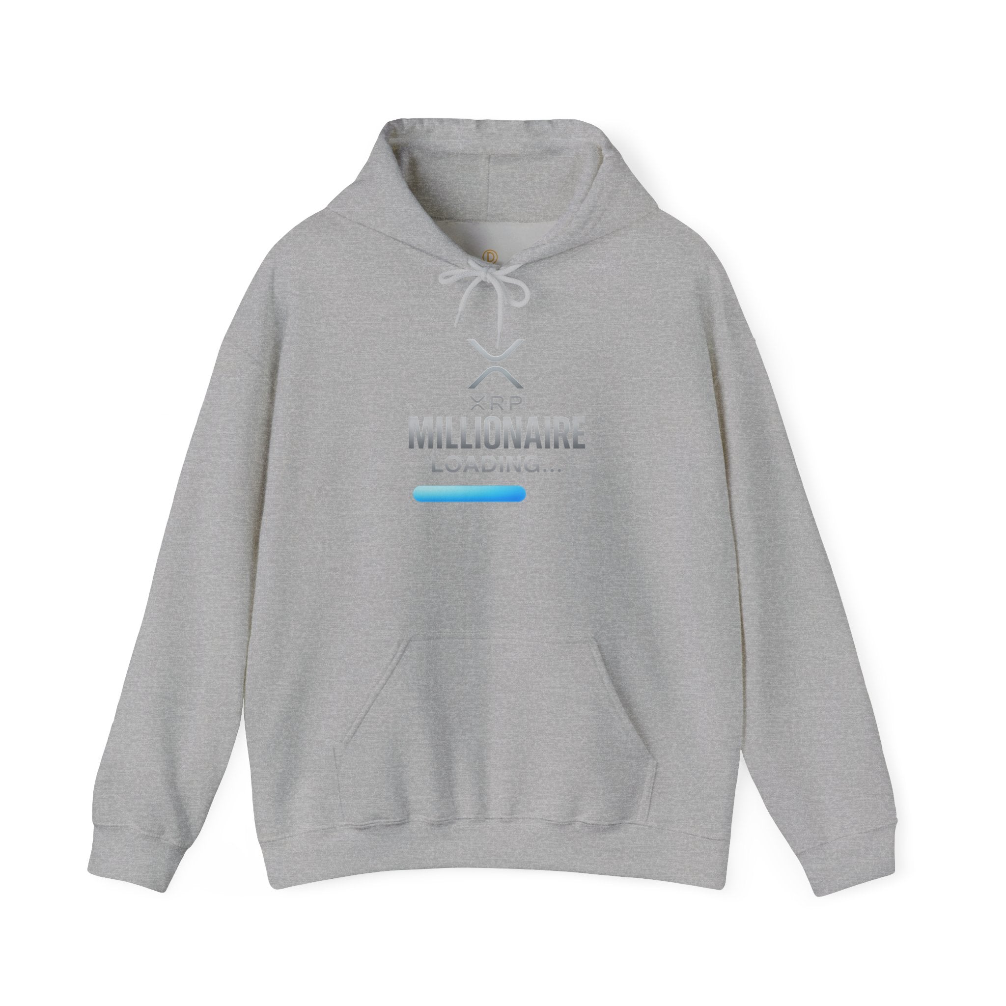 Milllionaire Loading Hoodie – Crypto XRP Progress Bar Sweatshirt