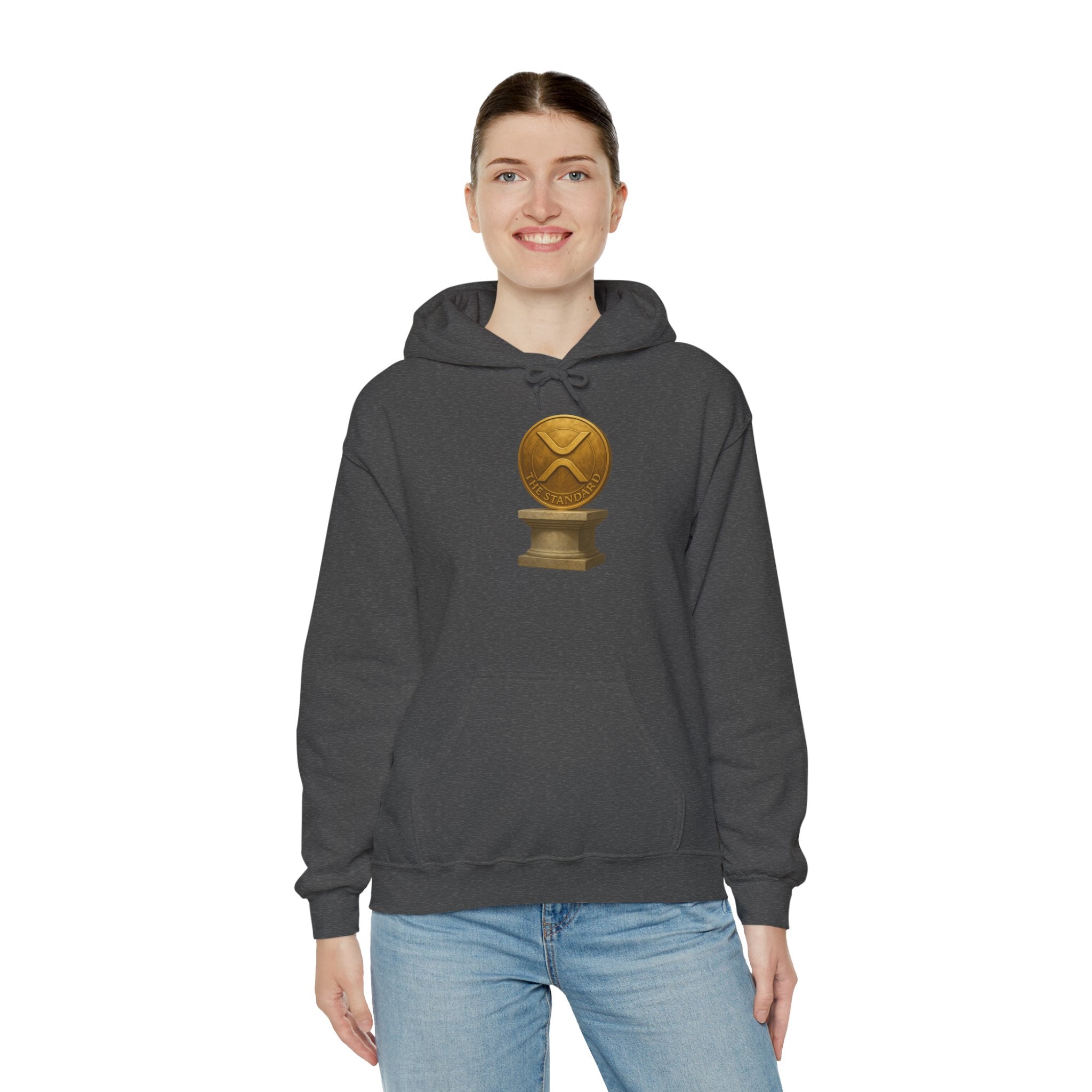 Golden Trophy Hoodie – Vintage Award Emblem Pullover