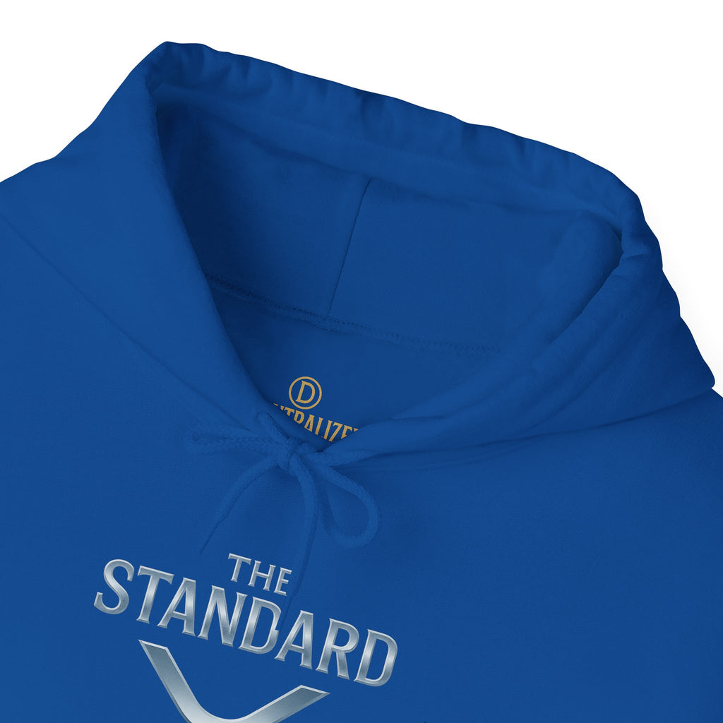 XRP 'The Standard' Logo Hoodie — Crypto Casual Pullover