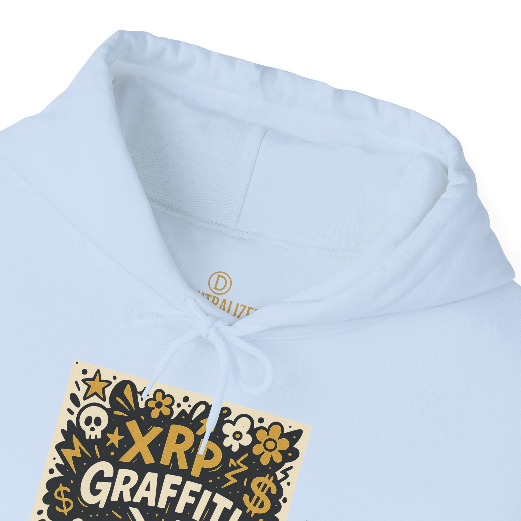 XRP Graffiti Hoodie – Street Art Crypto Sweatshirt