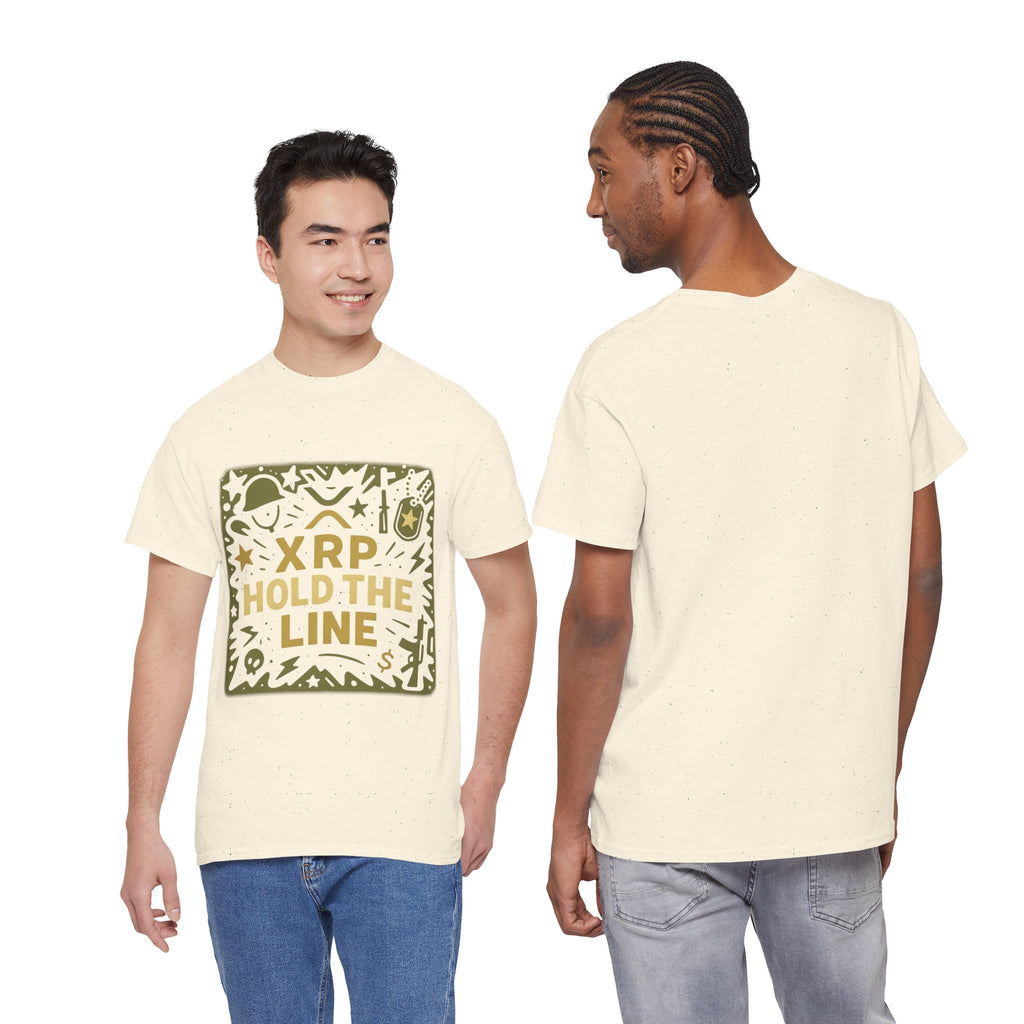 T-Shirt — XRP Hold The Line Crypto Graphic Tee