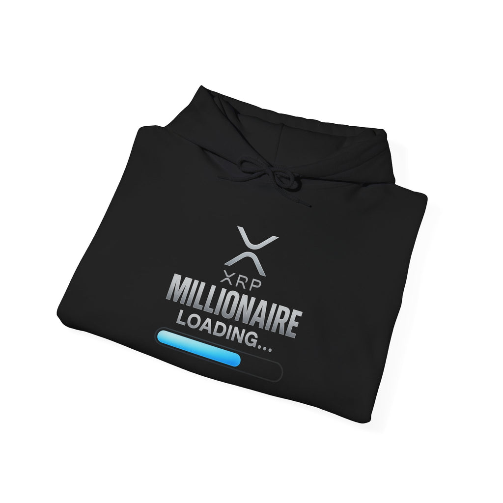 Milllionaire Loading Hoodie – Crypto XRP Progress Bar Sweatshirt