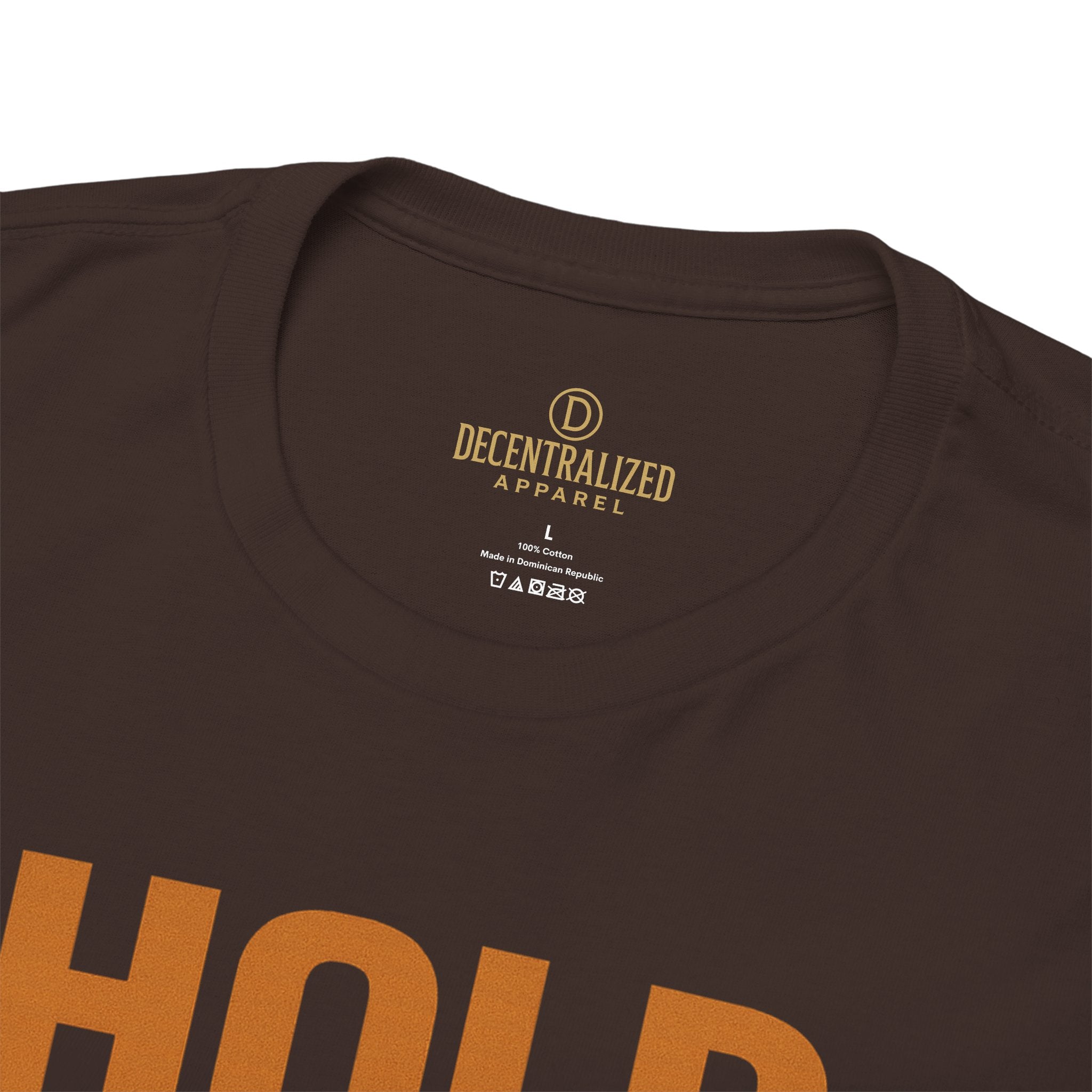 Hold The Line Tee — Bold Flag Graphic Cryptocurrency XRP Shirt
