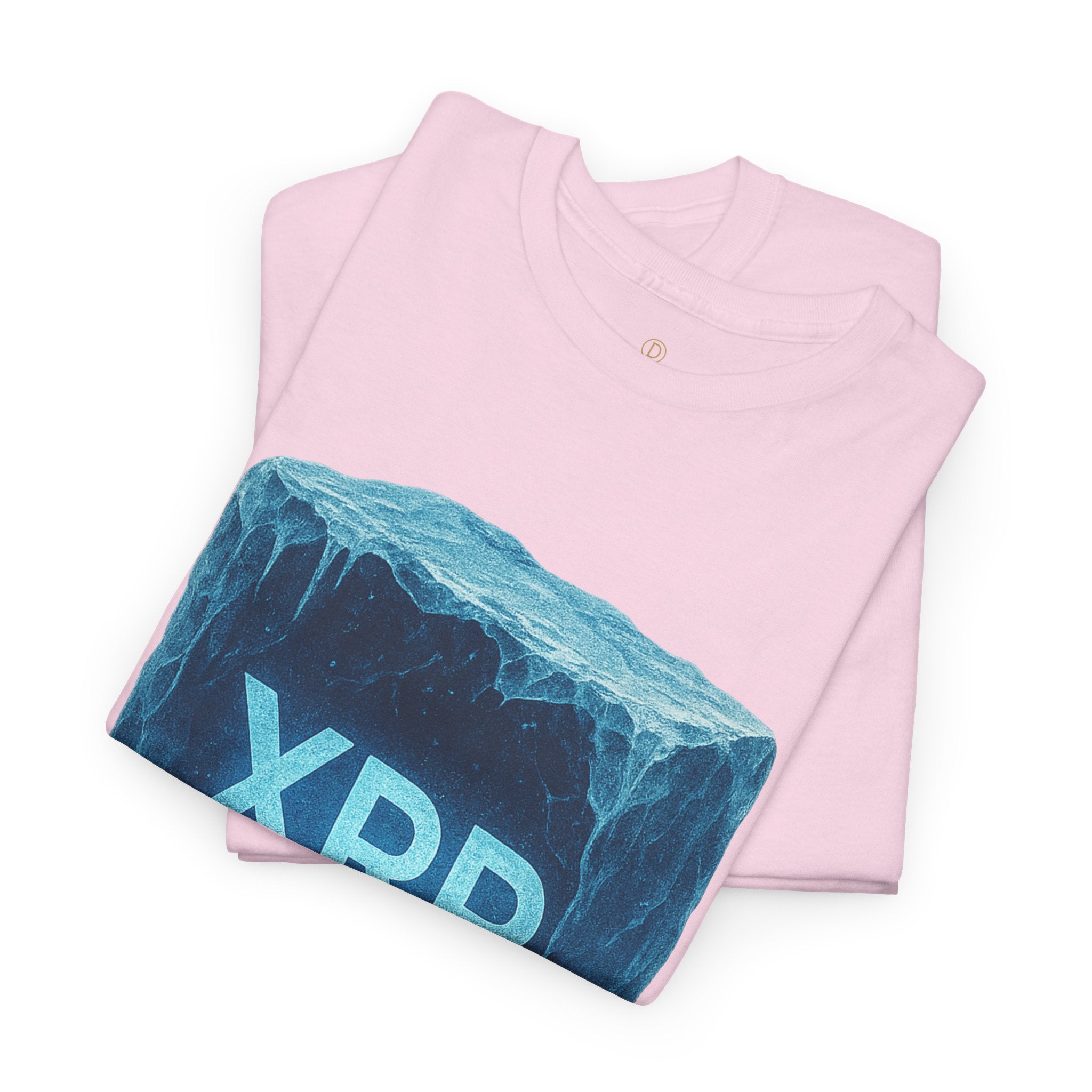 XRP Ice Block Tee — Crypto Ripple Logo T-Shirt