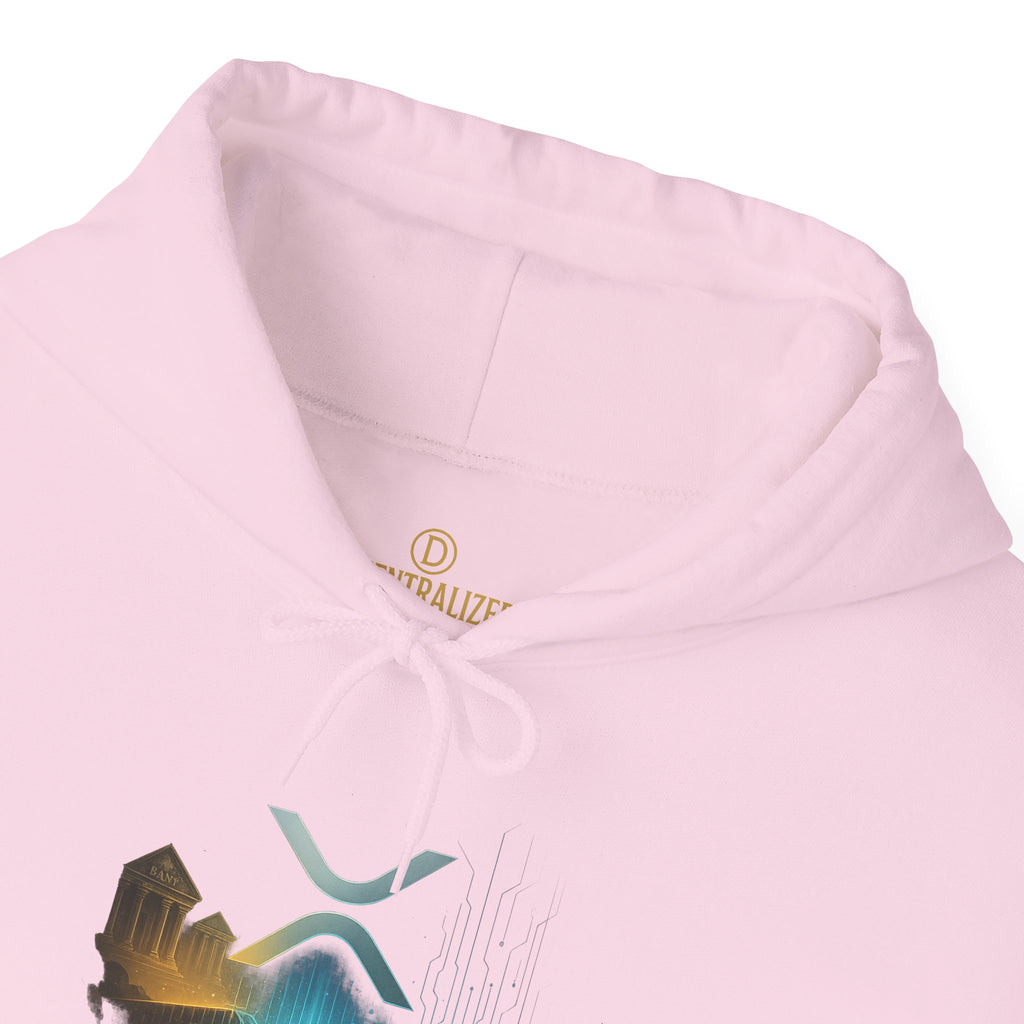 Bridge Asset Logo Hoodie — Minimal Crypto XRP Design