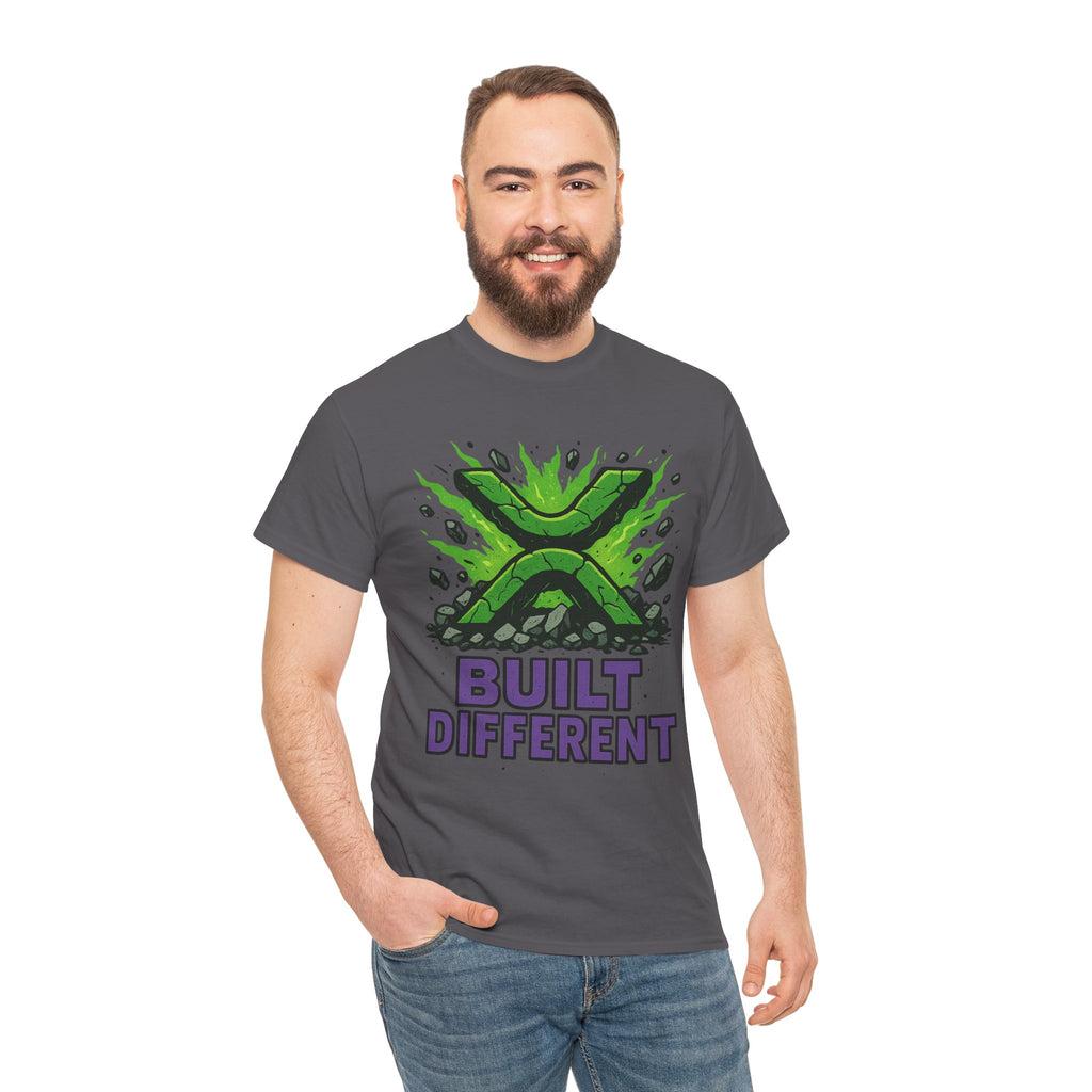 Built Different T-Shirt — Green Gamer Logo Tee
