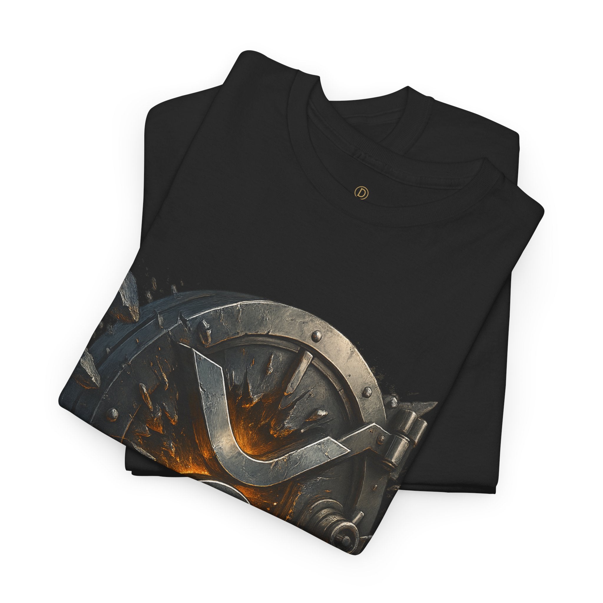 Warrior Shield T-Shirt — Medieval Viking Shield Graphic Tee