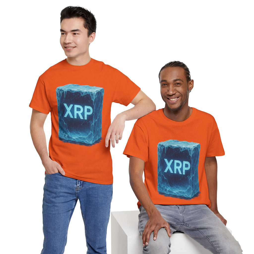 XRP Ice Block Tee — Crypto Ripple Logo T-Shirt