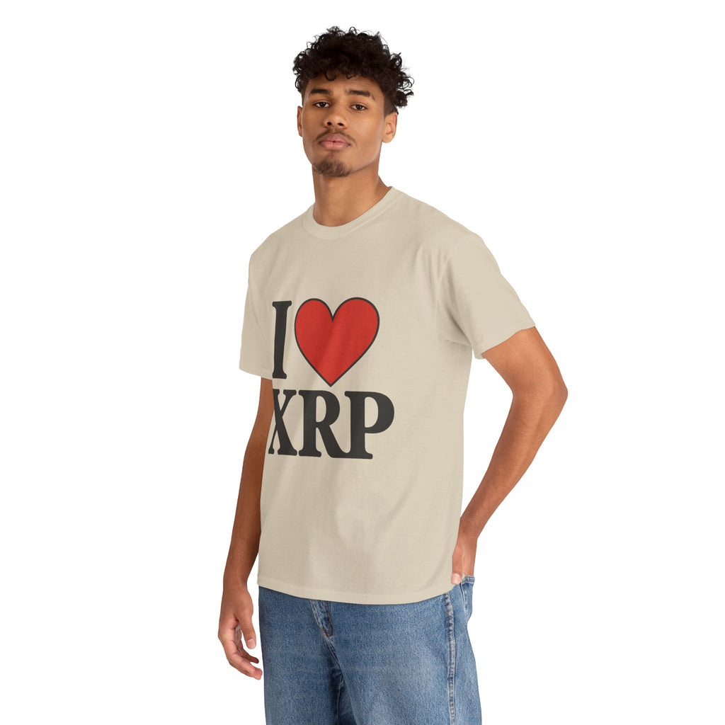 I  XRP T-Shirt — Crypto Enthusiast Ripple Tee