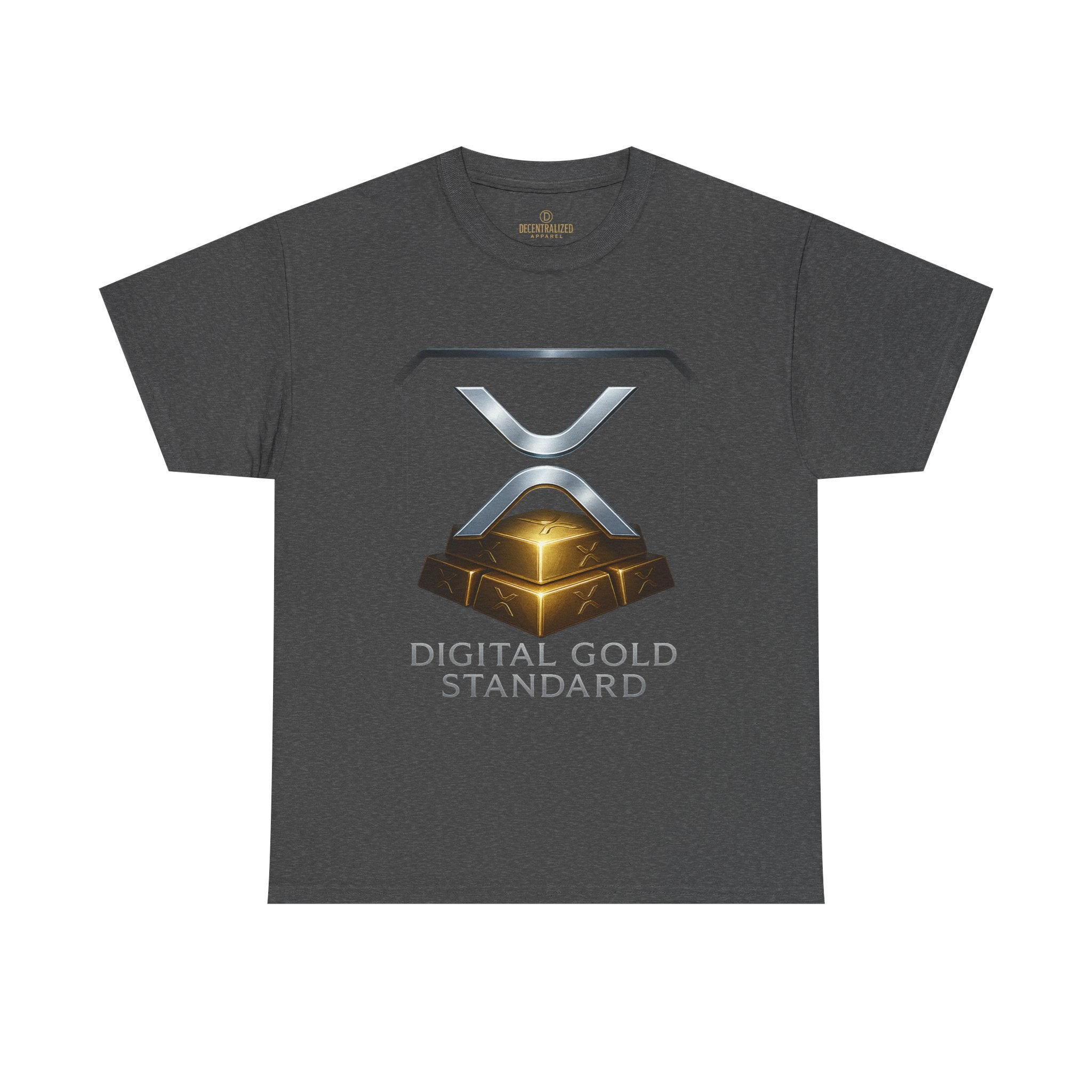 XRP 'Digital Gold Standard' Tee — Cryptocurrency Logo Shirt