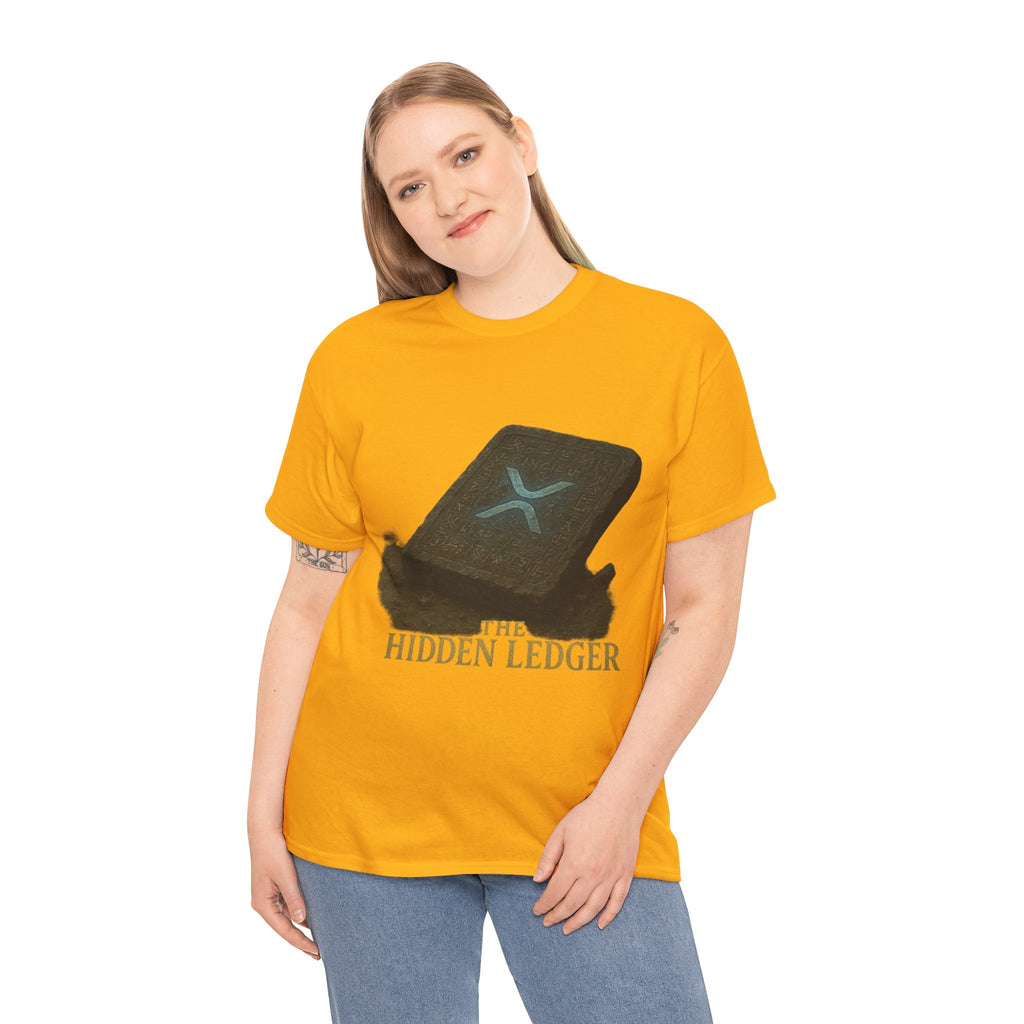 T-Shirt — "The Hidden Ledger" Crypto XRP Wallet Graphic Tee